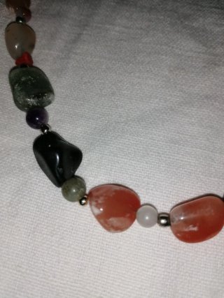 Collana pietre dure multicolor