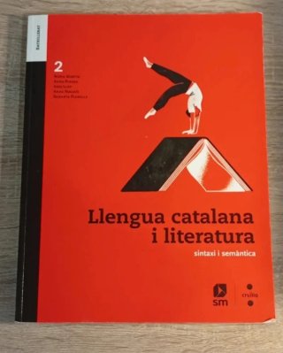 Llibre Llengua catalana i literatura 2 Batxillerat