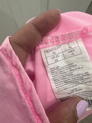 Vestido rosa sin mangas