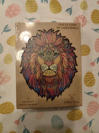 Puzzle de madera León 446 piezas