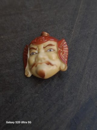 7 Botones Porcelana Japonesa Toshikane