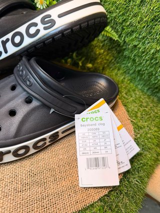 Crocs Bayaband Clog Talla 41-42 Negro