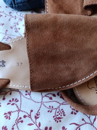 Menorquinas Abarcas Marrones Talla 37