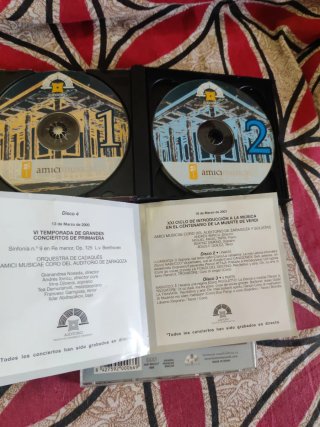 Cuarteto Casals y Amici Musicae cds