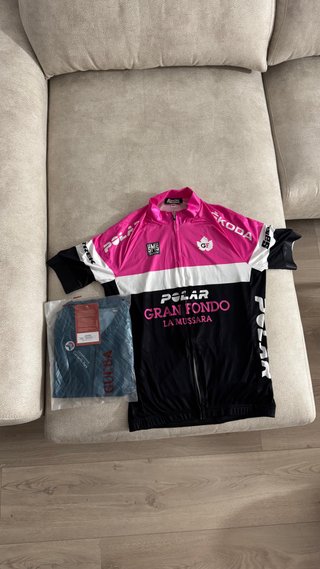 Maillot Ciclismo Polar Gran Fondo La Mussara