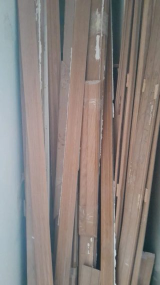 4 puertas de interior de madera robustas