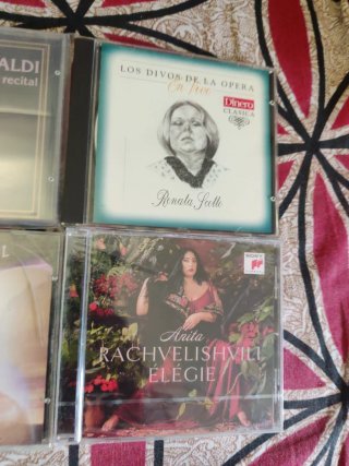 4 CDs sopranos: Tebaldi, Scotto, Terol, Rachvelish