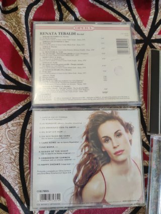 4 CDs sopranos: Tebaldi, Scotto, Terol, Rachvelish