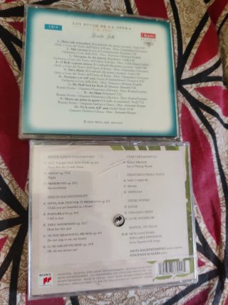 4 CDs sopranos: Tebaldi, Scotto, Terol, Rachvelish