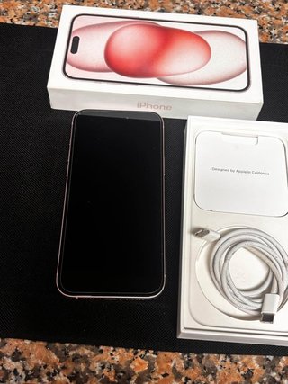 iPhone 15 Plus 256GB Rosado + Caja