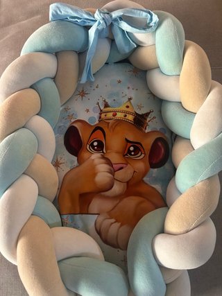 Nidito para bebé con estampado de Simba