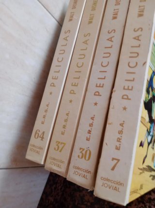Lote 4 Comics Películas Walt Disney