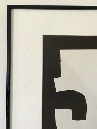 Litografía Chillida 1973