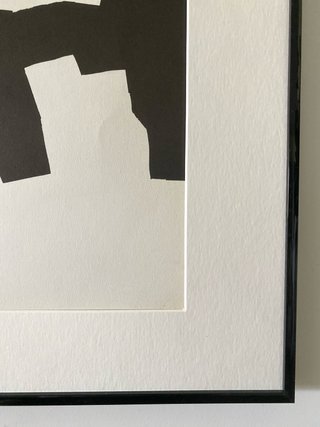 Litografía Chillida 1973