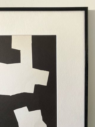 Litografía Chillida 1973