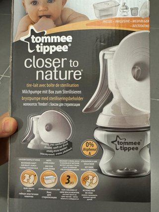Sacaleches Tommee Tippee + Portabiberón
