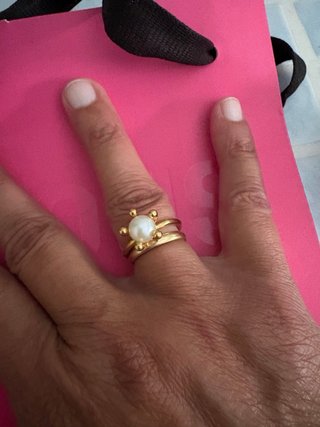 Conjunto Tous Anillo y Pendientes Tous Garden