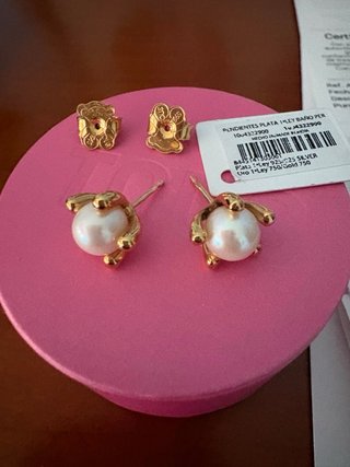 Conjunto Tous Anillo y Pendientes Tous Garden