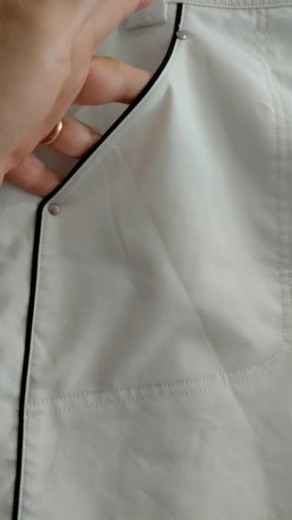 Falda pantalón golf blanca