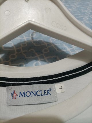 Camiseta Moncler Hombre Talla L Blanca
