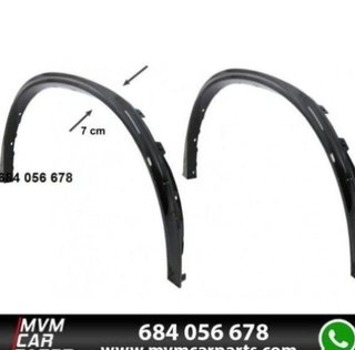 Aletines ensanche de pase de rueda BMW X6 F16 Pack