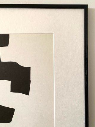 Litografía Chillida 1973