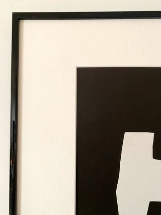Litografía Chillida 1973