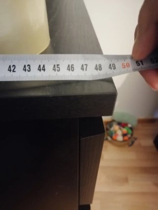 Cajonera alta negra Ikea