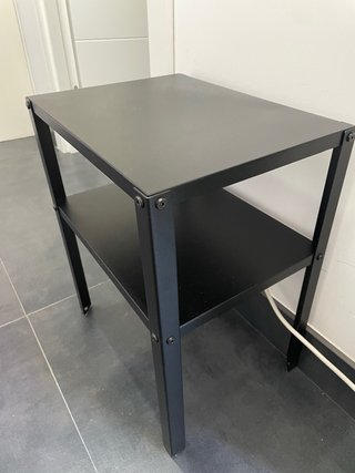 Mesita auxiliar Ikea negra