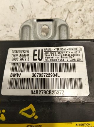 30703722904l airbag bmw serie berlina (e46) 111421