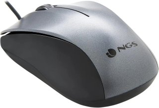 NGS Crew - Ratón Óptico 1200dpi con Cable USB