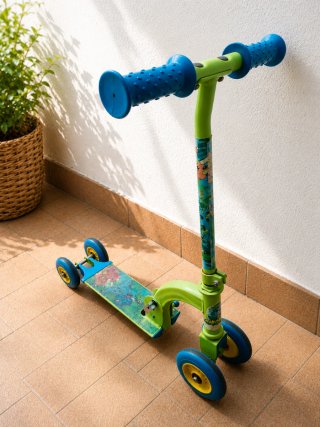 Patinete 3 Ruedas Infantil Dino