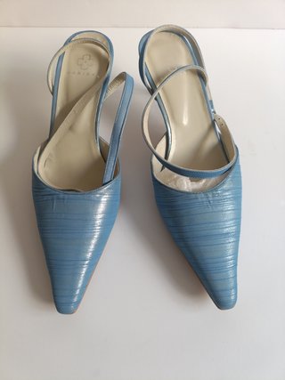 Zapatos slingback MARIDEL azul