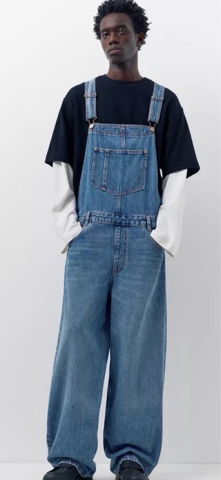 Peto vaquero Pull&Bear hombre Talla M