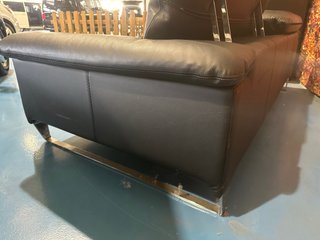 Sofá 3 plazas Roche Bobois piel negro