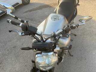 Yamaha FZ6 Naked Plata