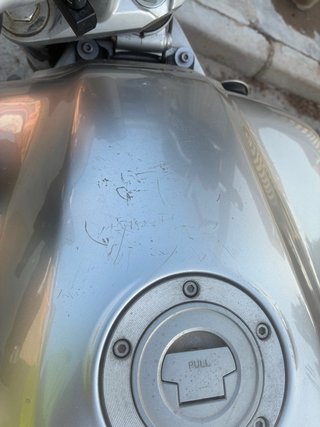 Yamaha FZ6 Naked Plata