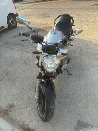 Yamaha FZ6 Naked Plata