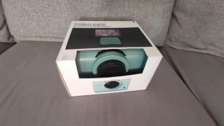 Proyector Smartphone Verde y Blanco
