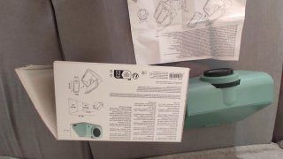 Proyector Smartphone Verde y Blanco