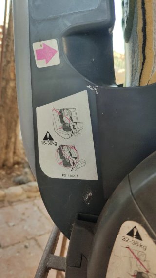 Silla Coche Graco Grupo 2-3