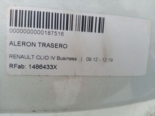 ALERON TRASERO RENAULT CLIO IV Business