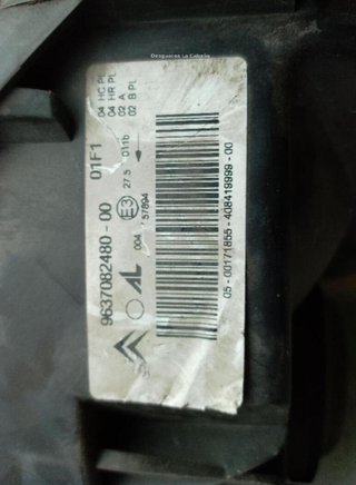 Citroen 22400819 9637082480 faro derecho xsara n1