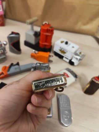 Lote de 14 mecheros retro variados