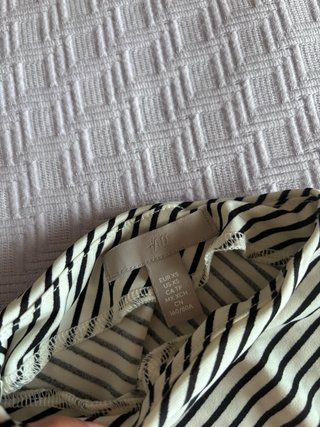 Top H&M a righe taglia XS