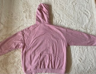Sudadera Kaotiko con capucha rosa Talla S