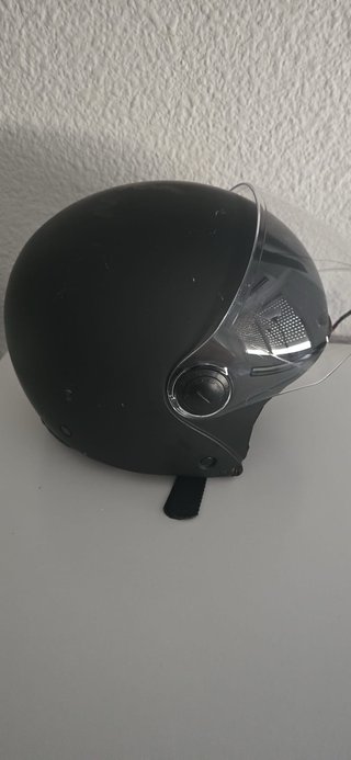 Casco de moto con visera talla S-M
