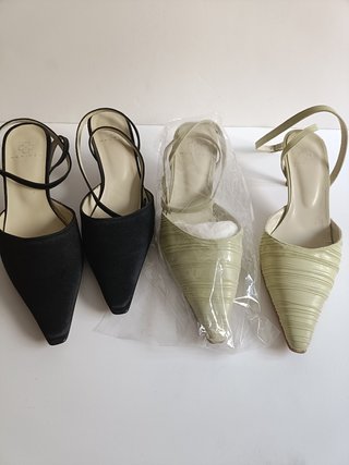 Lote 2 Pares Zapatos Tacón MARIDEL