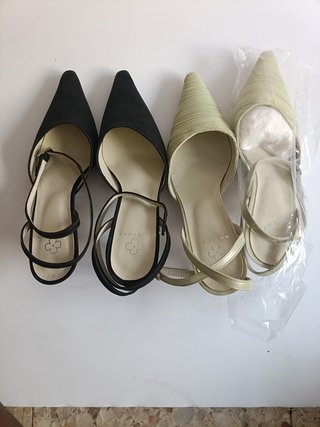 Lote 2 Pares Zapatos Tacón MARIDEL