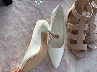 2 Pares Zapatos Fiesta Talla 38